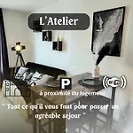 アパート L'atelier-t2 Proche Du Centre-wifi-parking ルルド