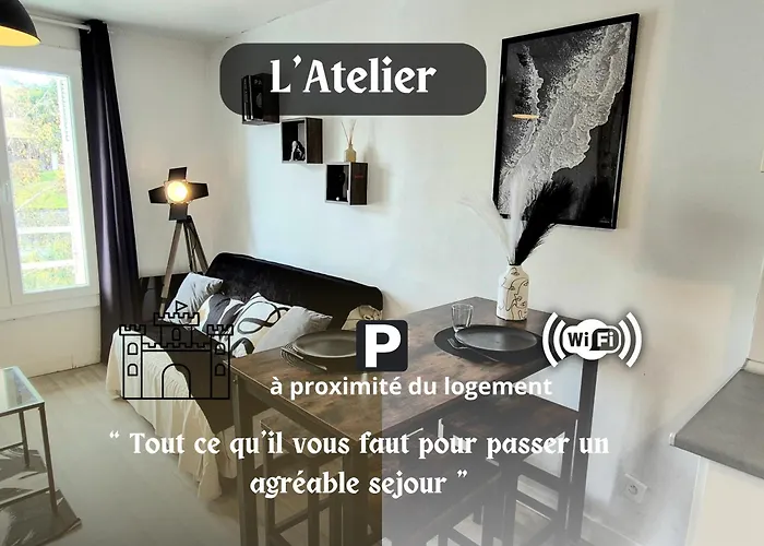 아파트 L'atelier-t2 Proche Du Centre-wifi-parking 루르드